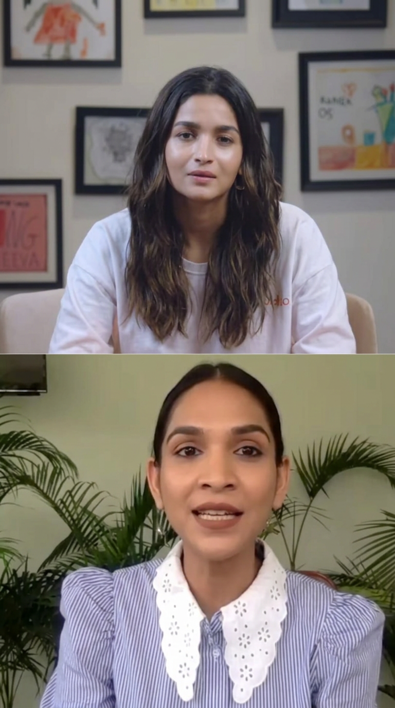 Riddhi in an online conversation