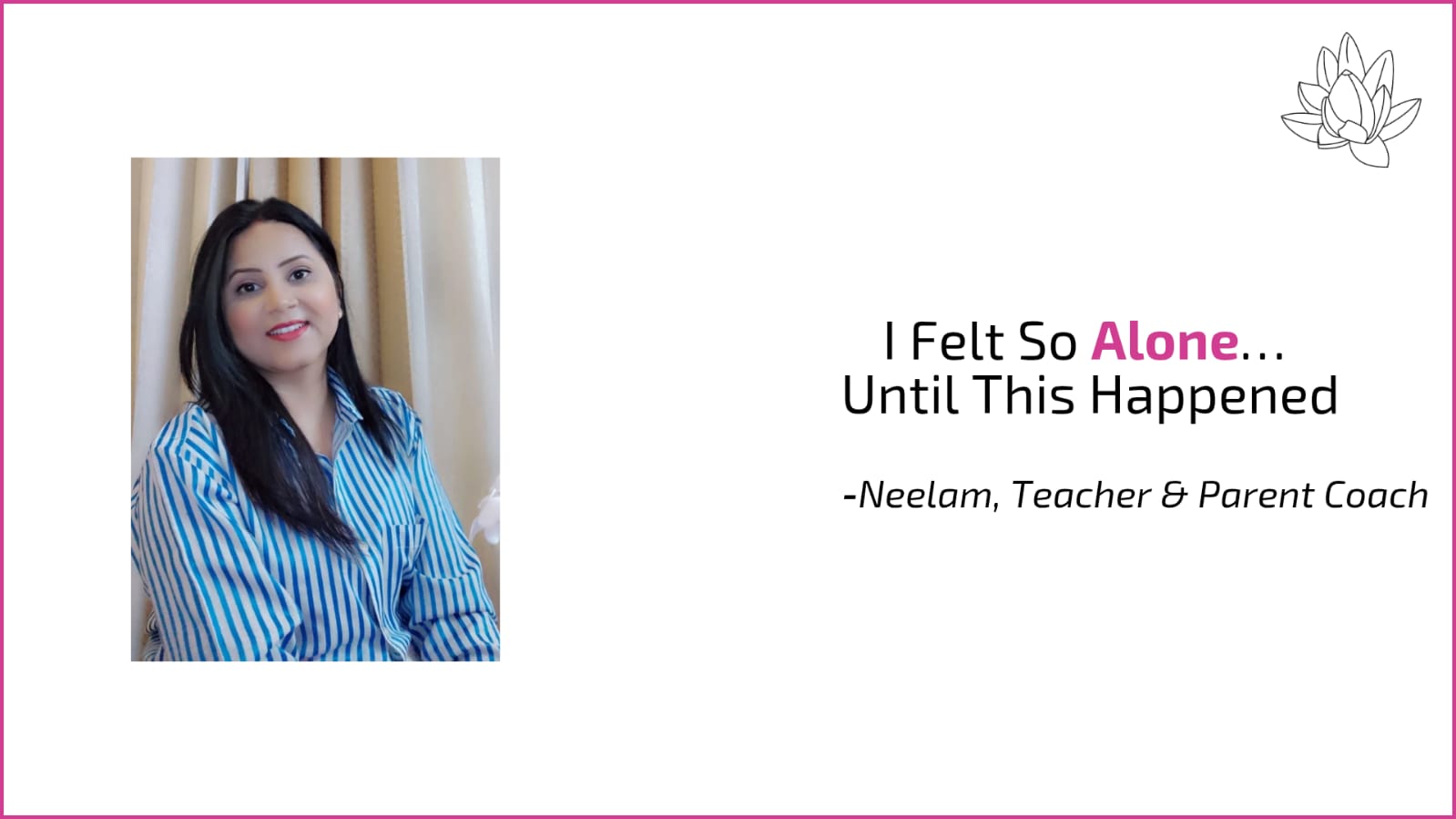 I Felt So Alone… Until This Happened